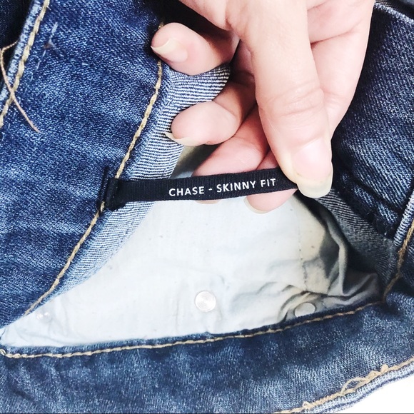 Blue notes skinny jean mid rise 30/30 dark wash - Picture 2 of 9